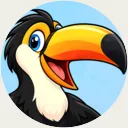 Tuca, the toucan of Rio de Janeiro